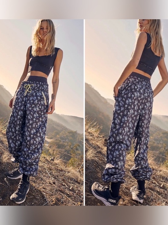 FP Movement by Free People Pants - FP movement Break My Heart Windbreaker Drawstring Jogger Pants